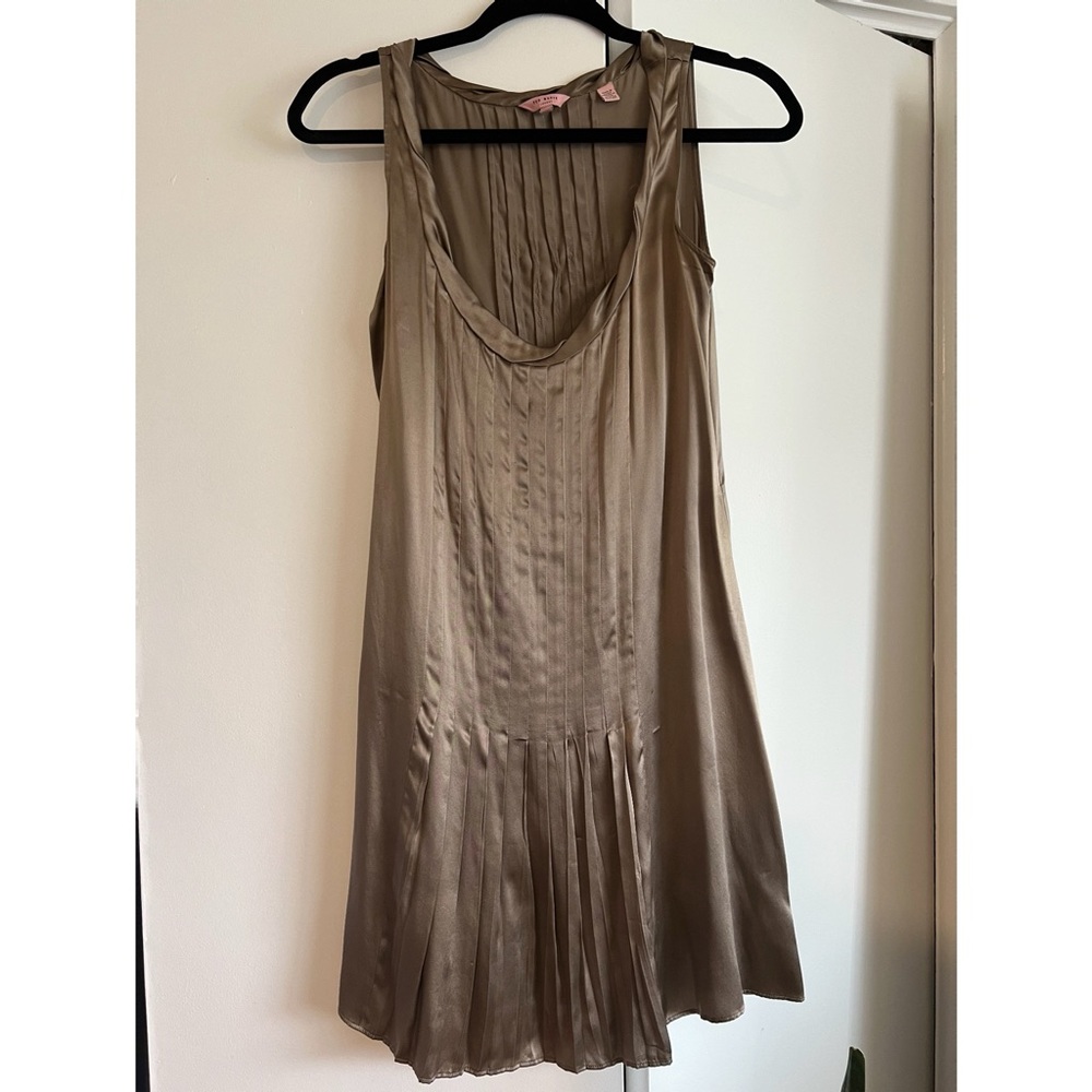 Ted baker silk slip dress